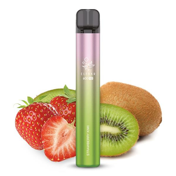 Elfbar Disposable Elf600 v2 Strawberry Kiwi 20mg