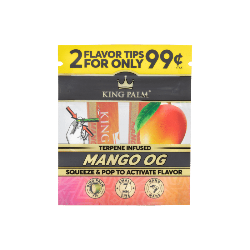 KING Palm Filter Tips Flavour Mango OG