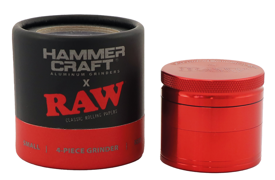 Raw Grinder x Hammercraft Rojo 4 Partes (S)