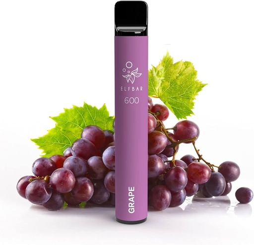 [99657652] Elfbar Disposable Elf600 v1 Grape 20mg
