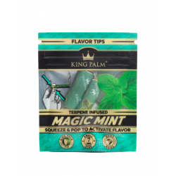 [KP00931] King Palm Filter Tips Flavor Magic Mint x2 Display