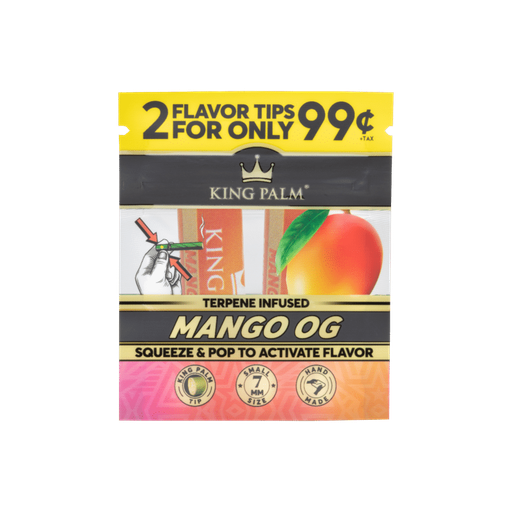 [KP00926] KING Palm Filter Tips Flavour Mango OG