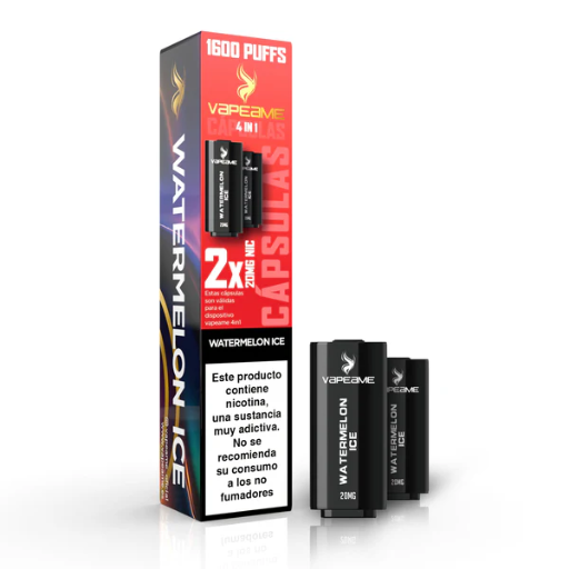 [capvap10] Capsulas 4 en 1Watermelon 2% Nicotina